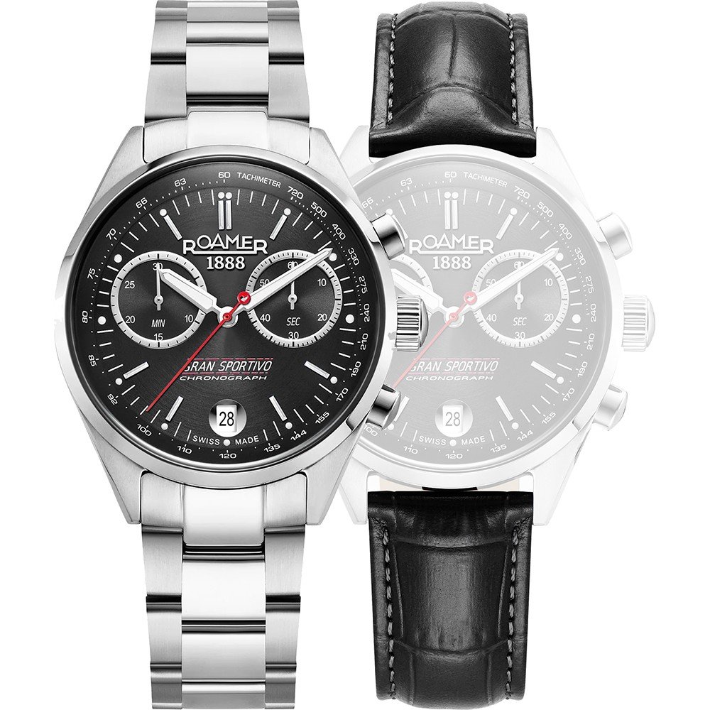 Roamer Gran Sportivo 978818-41-85-20 Watch • EAN: 7640359883331