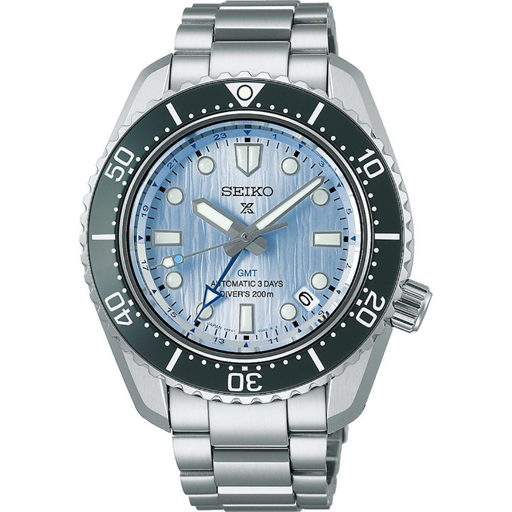 Seiko SPB385J1 Prospex Glacier Blue GMT Watch • EAN: • hollandwatchgroup.com