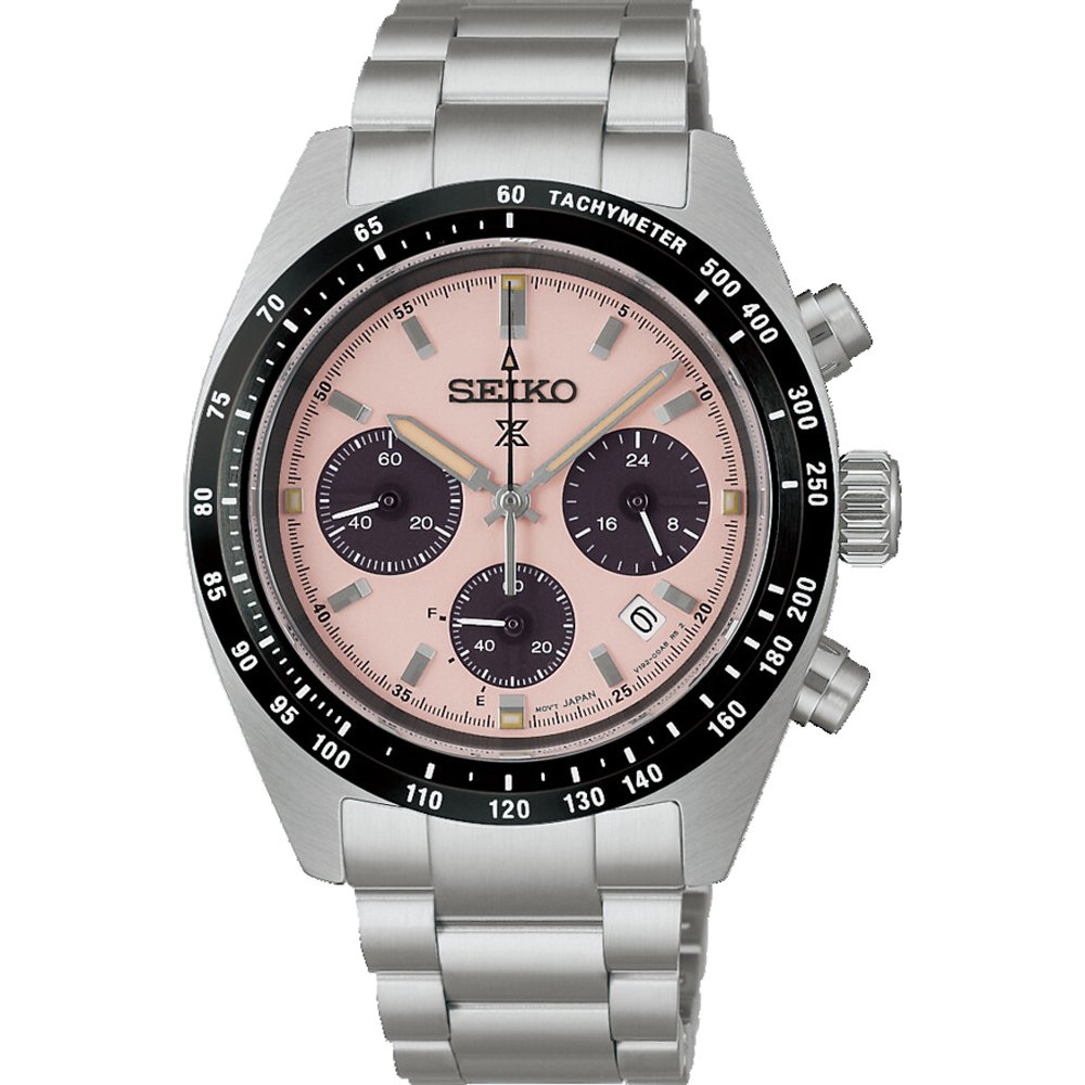 Seiko Land SSC963P1 Prospex Speedtimer 'Youngtimer' Pale pink