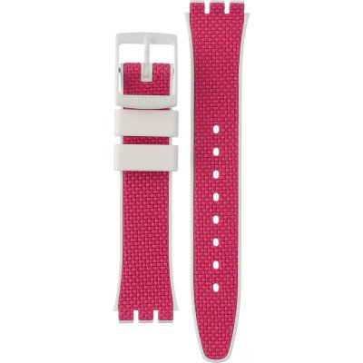 Swatch Plastic - Originals Medium (34mm) /Access/Solar/Musicall/Stop - G/SK/SL/SR/SS/SO28 AGW713 GW713 Berry Light Strap