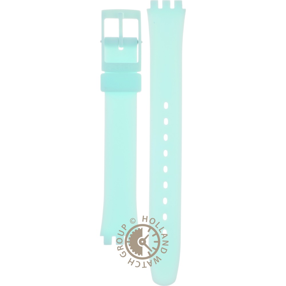 Swatch Plastic Originals Small (25mm) L ALG129 LG129 Greenbelle Strap