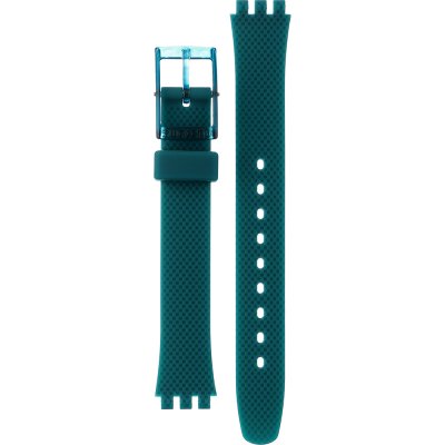 Swatch Plastic - Originals Small (25mm) - L ALL127 Teal Weave Strap