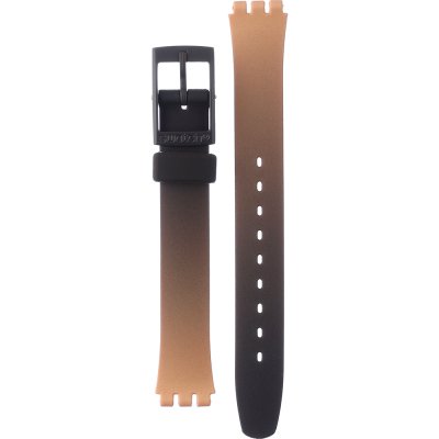 Swatch Plastic - Originals Small (25mm) - L ALT104 Espresso Charm Strap