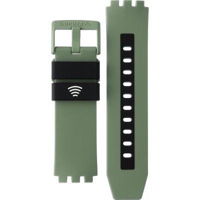 Swatch Plastic - BigBold - SB0/SO27 ASB05G108 SB05G108 Look right through green pay! Strap