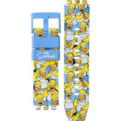 Swatch Plastic - BigBold - SB0/SO27 ASB05Z100 Best Dad Ever Strap