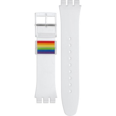 Swatch rainbow watch 2025 strap