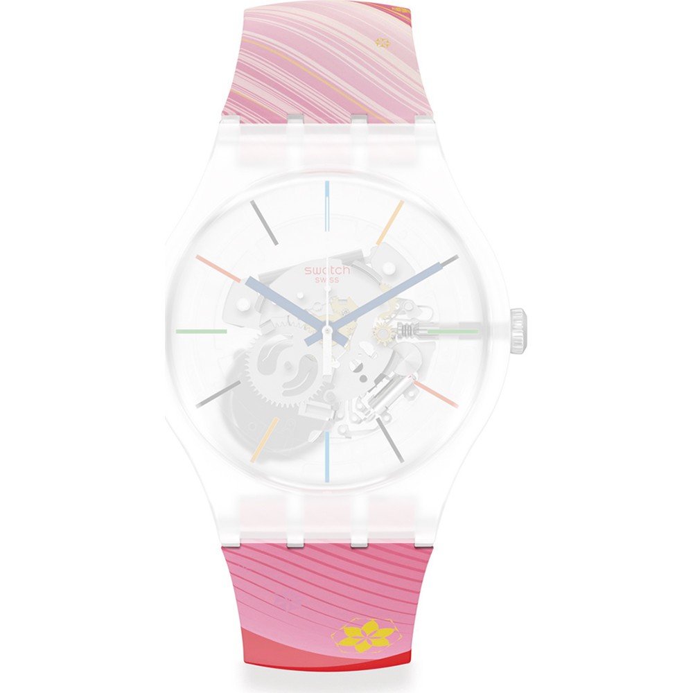 Swatch Plastic Bio - NewGent ASO29Z105 2022 Olympic Collection