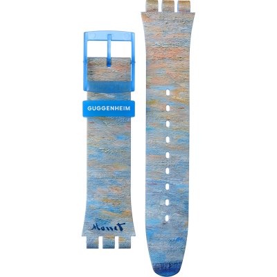 Swatch Plastic - Originals Large (41mm) SUO/SO29/SO32 ASO29Z150 Monet's Palazzo Ducale Strap