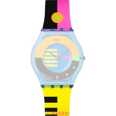 Swatch ASS08S101 Neon Flumotions Strap