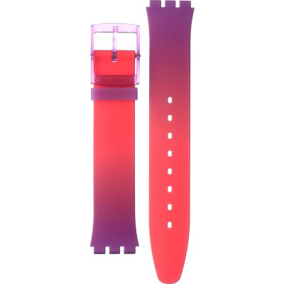 Swatch Plastic - Skin Small 33.7mm - SF/SI/SS08/SS09 ASS08V108 SS08V108 Sweet Strawberry Dream Strap