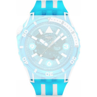 Swatch ASSCU09S100 Blue Fire Strap