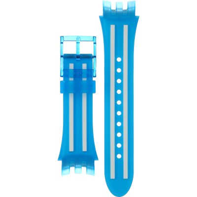Swatch Plastic - Scubaqua - SSC ASSCU09S100 SSCU09S100 Blue Fire Strap