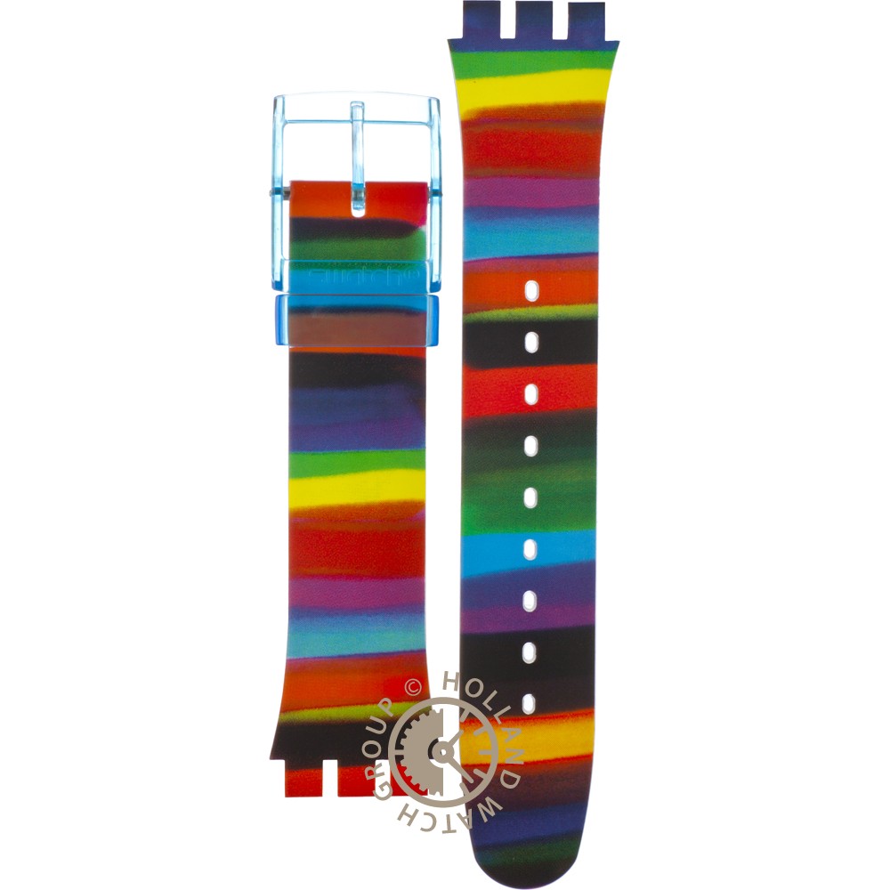 Swatch Watch - SUOS106 - COLORBRUSH Swatch Watch Color Brush SUOS106 Hard To Find | eBay main image 2