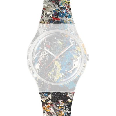 Swatch ASUOZ366 Pollock's alchemy Strap