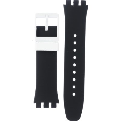 Swatch ASUSB420 Nothing Basic About Black Strap