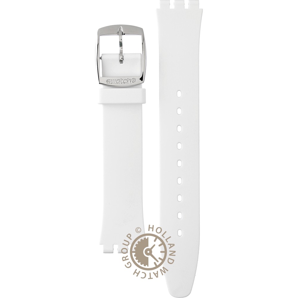 Swatch Skindoree White Silicone Watch (SYXS108) Skin Irony Swatch Skin Irony 38mm Watch - SKINDOREE SYXS108 - Unworn  main image 3