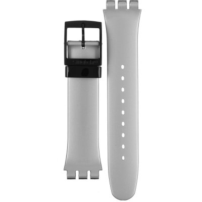 Swatch Plastic - Standard Gent AGM175 GM175 Flaky Grey Strap