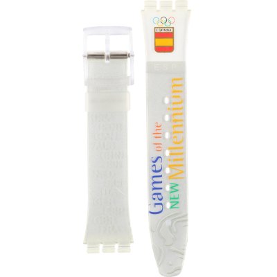 Swatch Plastic - Standard Gent AGK306 GK306 Calling The Past Strap