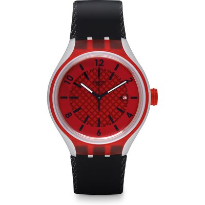 Swatch XLite YES4008 Go Red Watch