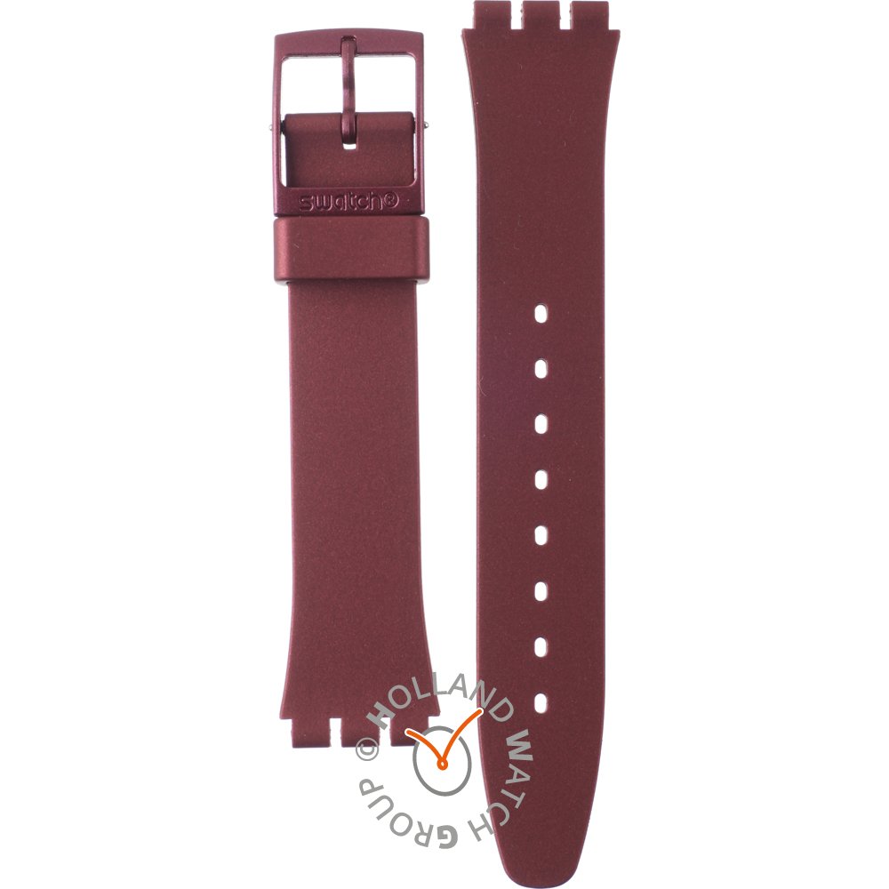 Swatch Plastic Standard Access Solar Musicall Stop G SK SL SR SS AGR405 GR405 Redbaya Strap