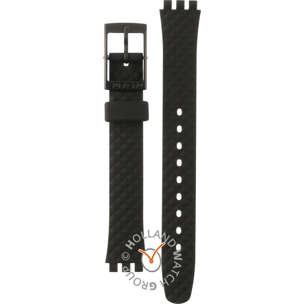 Swatch black plastic strap on sale