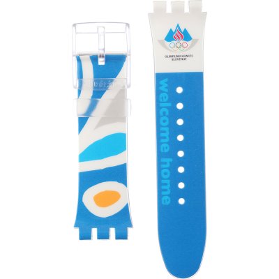 Swatch Plastic - X-Large - SUD ASUDK106AI NOC Athens 2004 Slovenia Strap