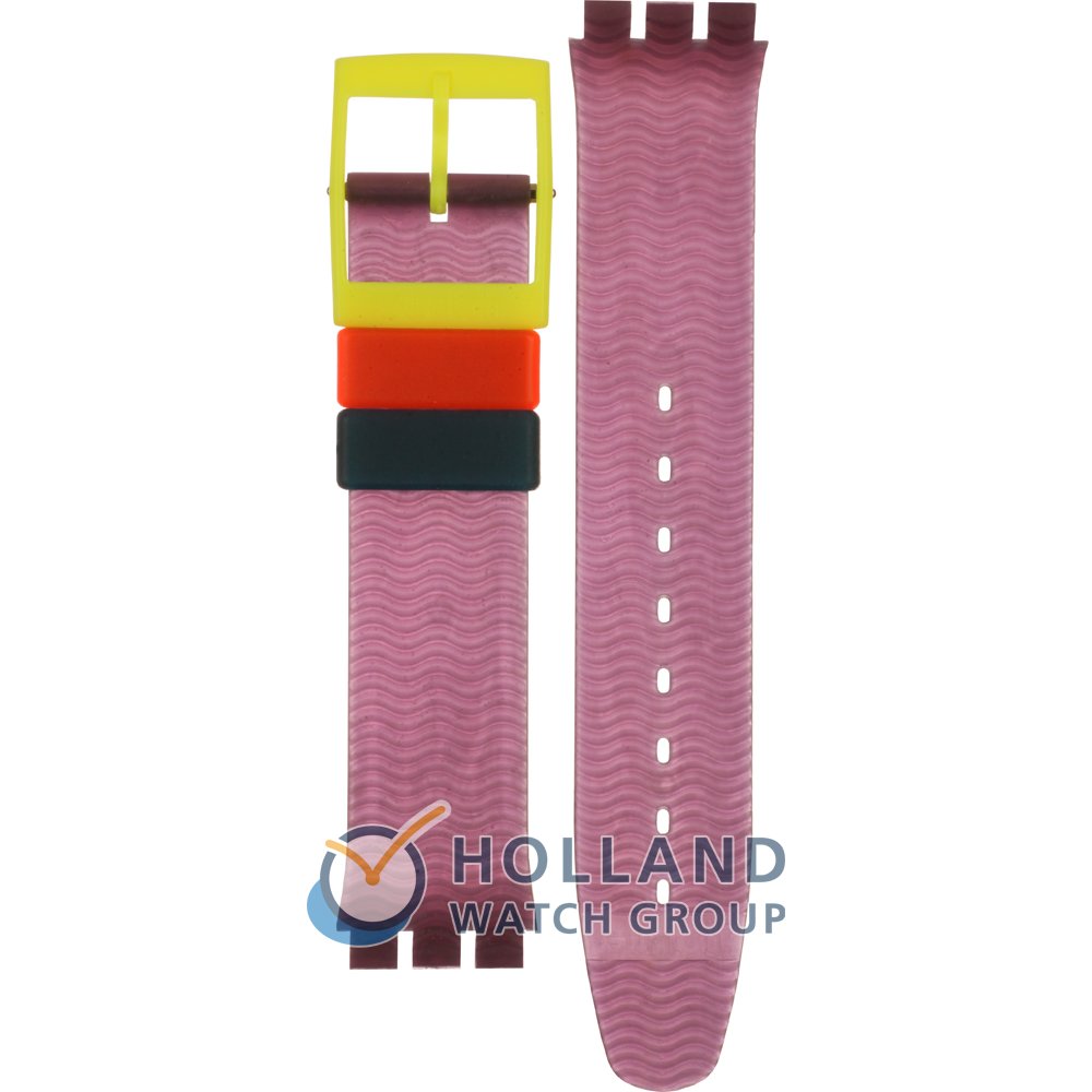 Swatch Plastic Scuba ASDN103 SDN103 Spray Up Strap