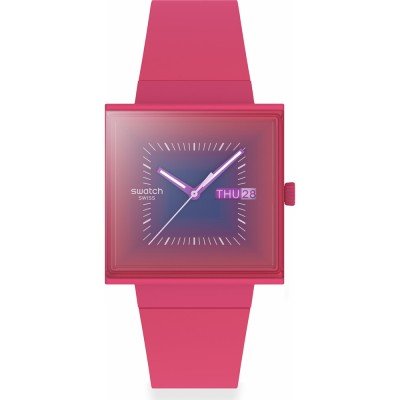 Swatch What If - Square SO34B701 What If Blackagain