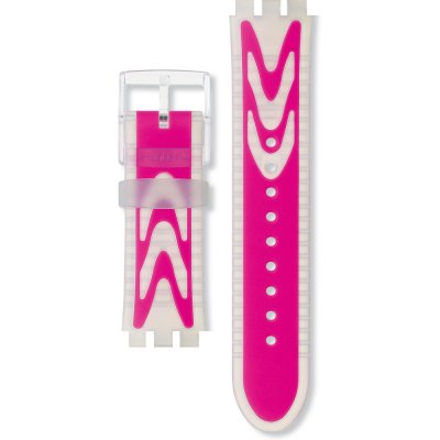 Swatch Plastic - Fun Scuba/Boarder - SUG/SUL ASUGK103 SUGK103 Rose Water Strap