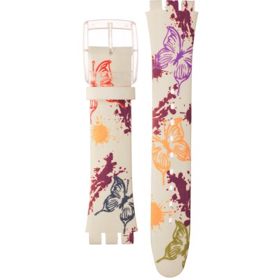 Swatch Plastic - Jelly In Jelly - SUJ ASUJK143 SUJK143 Butterfly Spots Strap