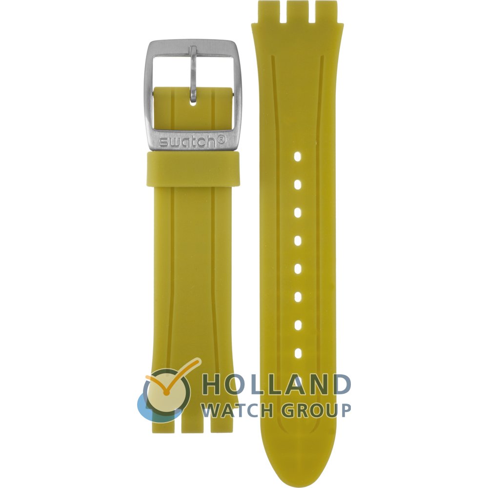 Swatch irony rubber strap cheap