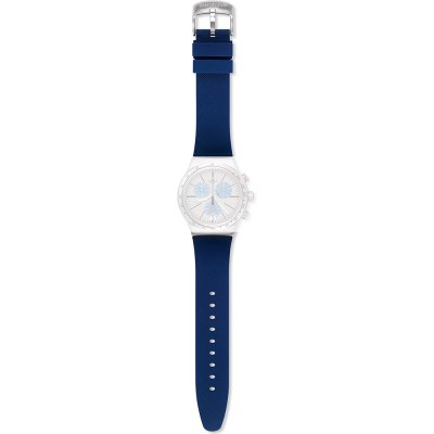 Swatch Irony Chrono New YV AYVS435 YVS435 Blau Me On Strap