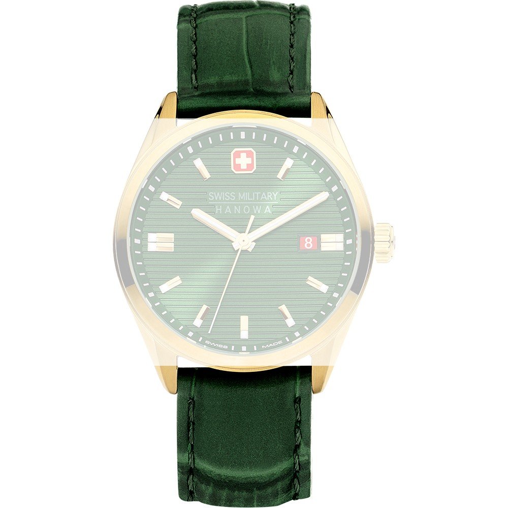 Swiss Military Hanowa Roadrunner Orologio Uomo Acciaio E Vetro Zaffiro – Swiss Made Quarzo (Modello SMWGH2200101)