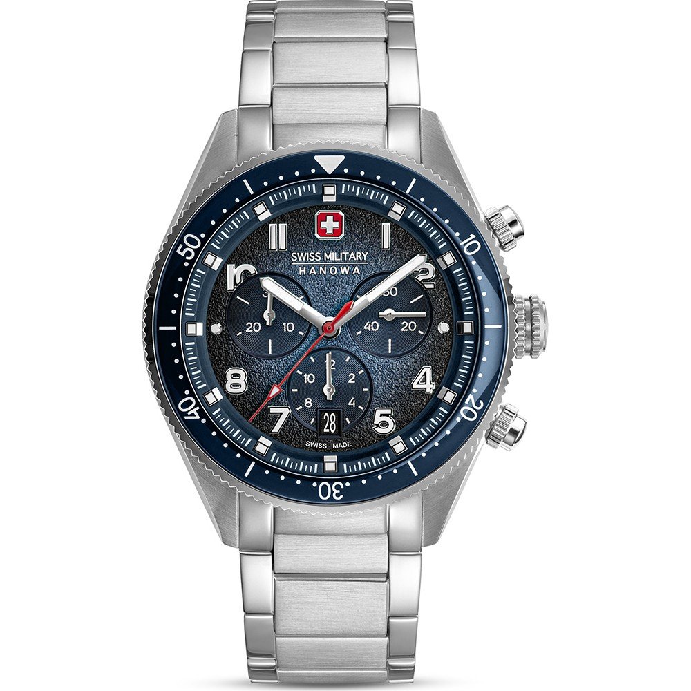Chrono Swiss Military Hanowa 10 Atm Sapphire DILIGENTER – Swiss