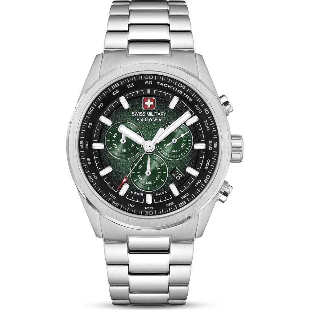 パウワウ Swiss Military Hanowa SMWGI0004206 Navalus Chrono Watch • EAN