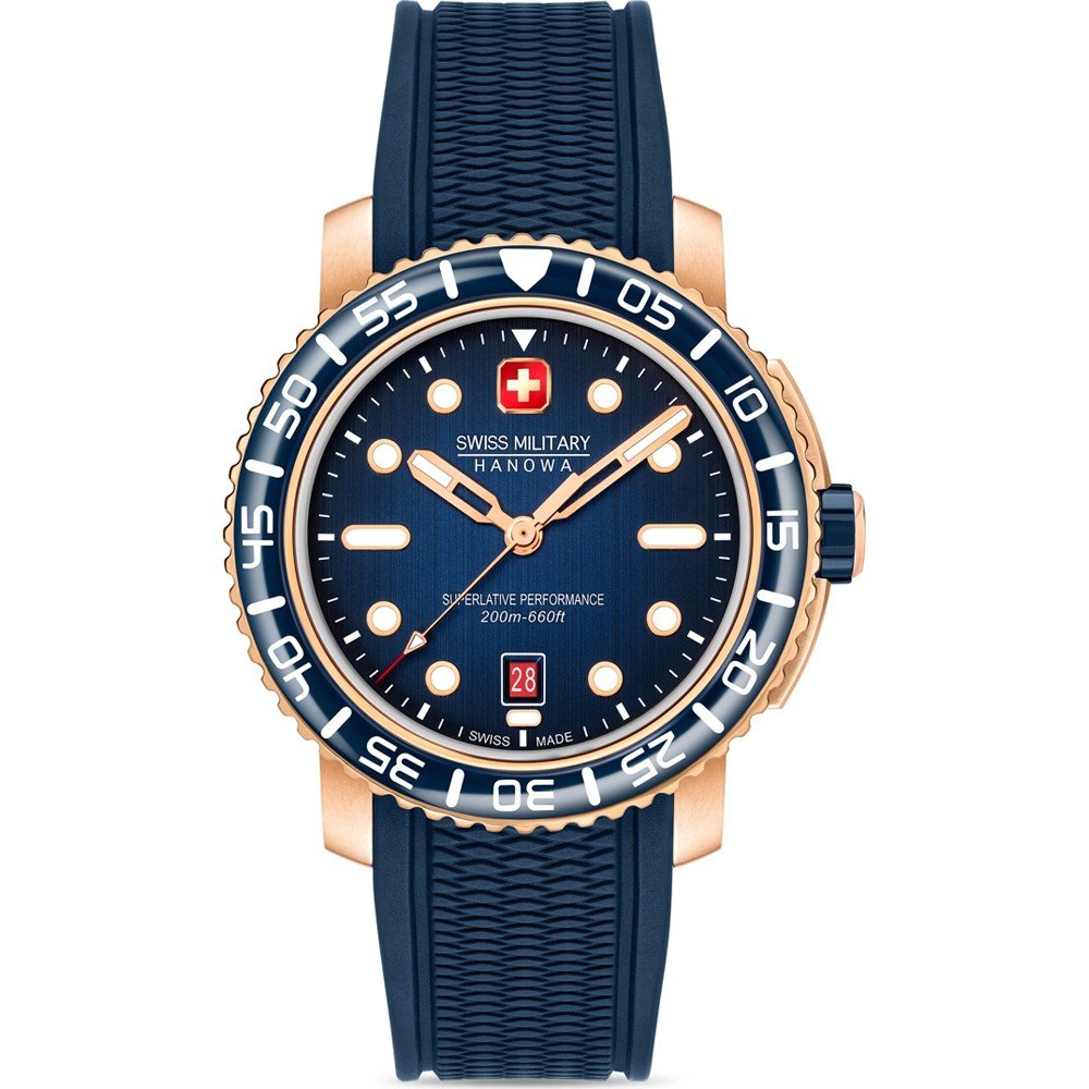 Swiss Military Hanowa SMWGN0001720 Black Marlin Watch