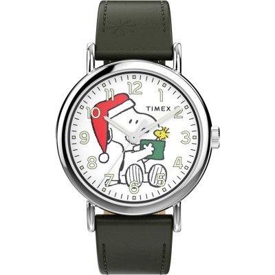 Timex X Peanuts TW2Y12400 Timex X Peanuts - Holiday Dial Watch