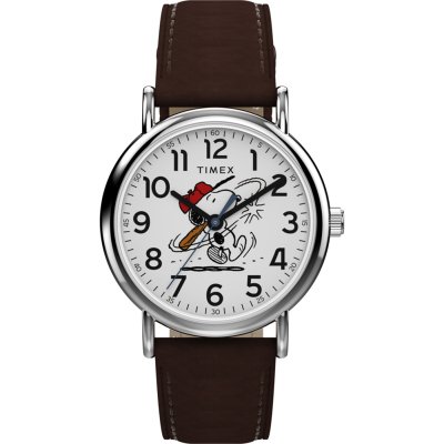 Timex X Peanuts TW2Y51500 Peanuts x Timex Weekender Baseball Watch