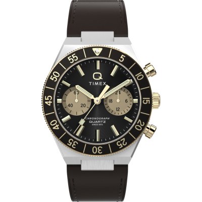 Timex Q TW2Y56000 Q Timex Continental Chronograph Watch