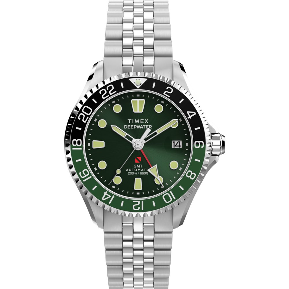 Timex Deep Water TW2Y64100 Deepwater Meridian 200 Automatic GMT