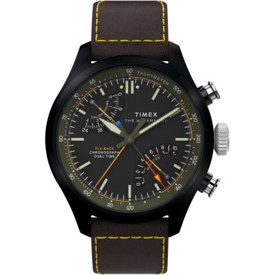 Timex Waterbury TW2Y70100 Waterbury Ace Fly-Back Chronograph Watch