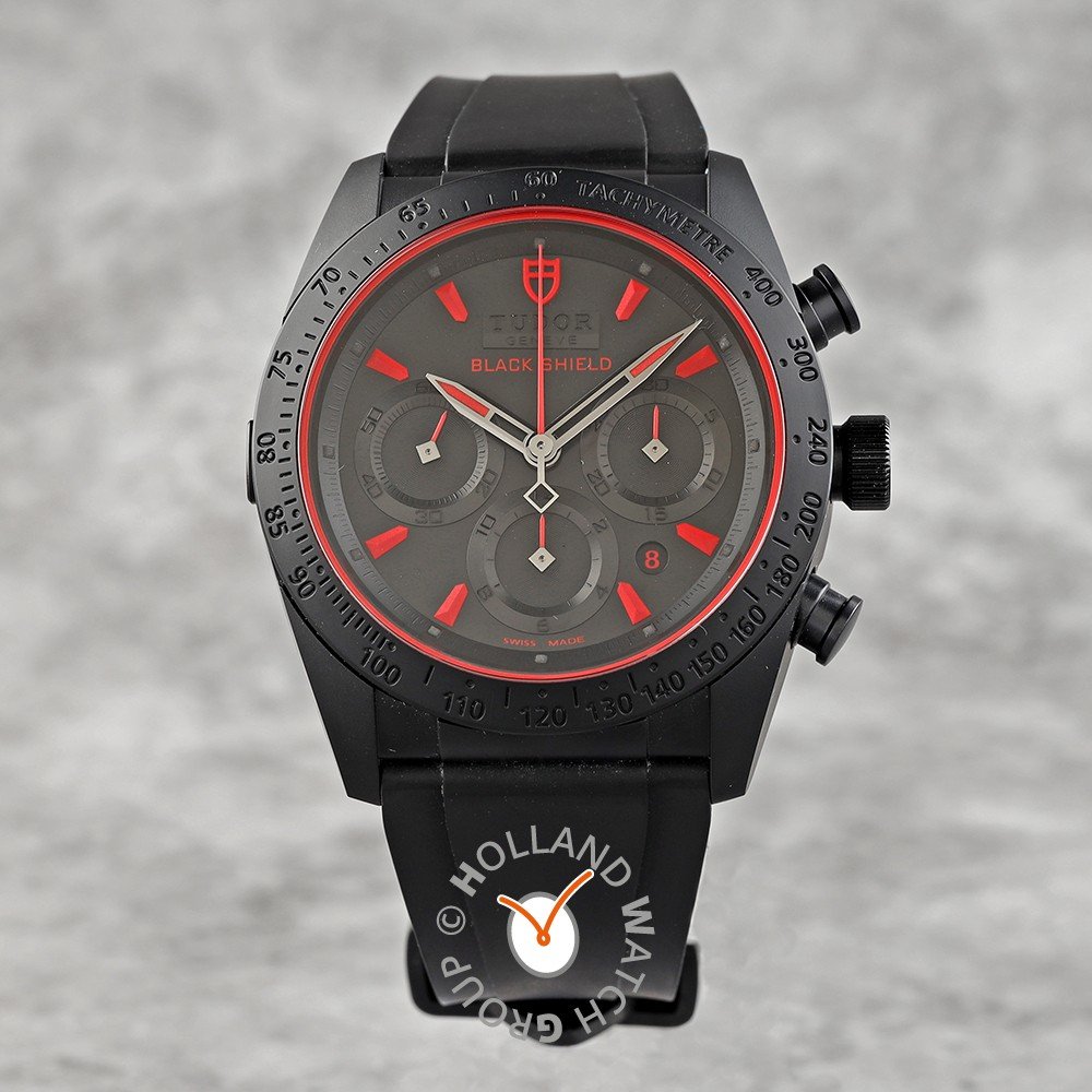 Tudor 42000CR-PO1 Fastrider Black Shield Watch