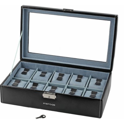 HWG Accessories bond-10-black1 Watch storage box Watch box